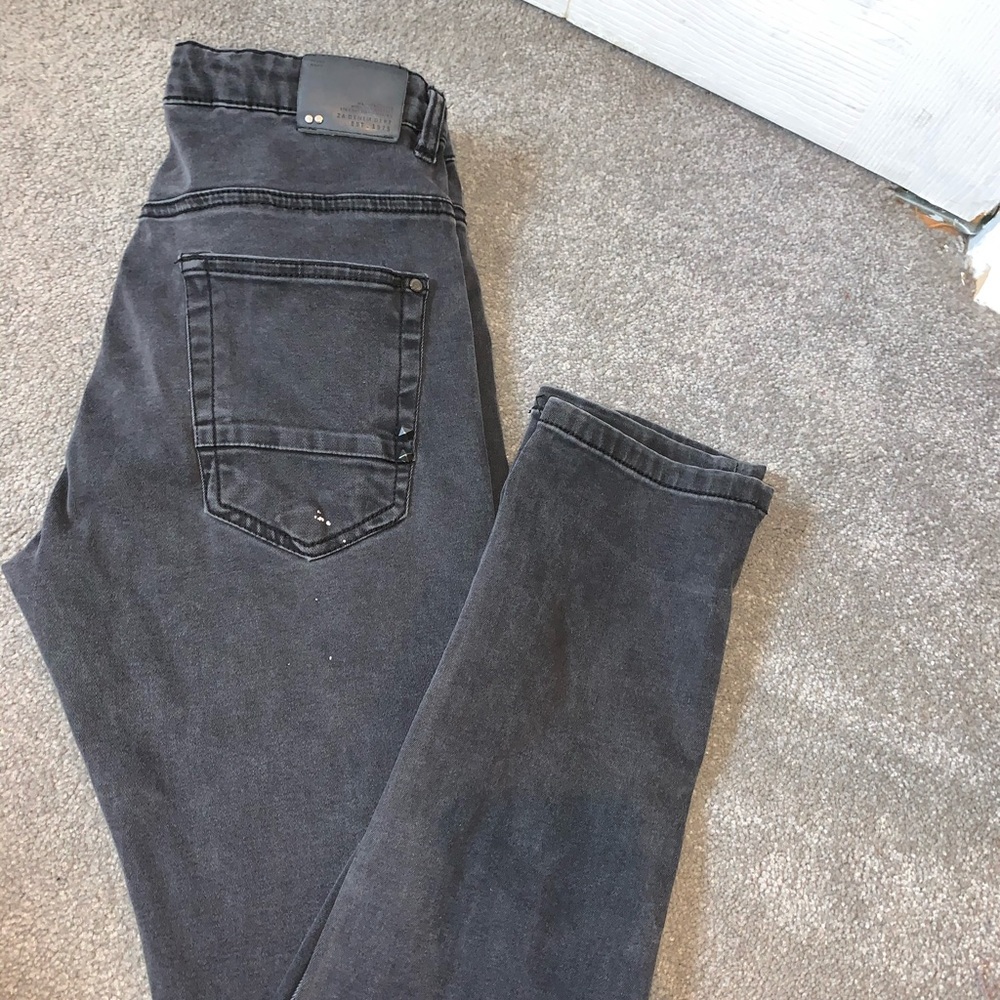 Boys Zara distressed jeans